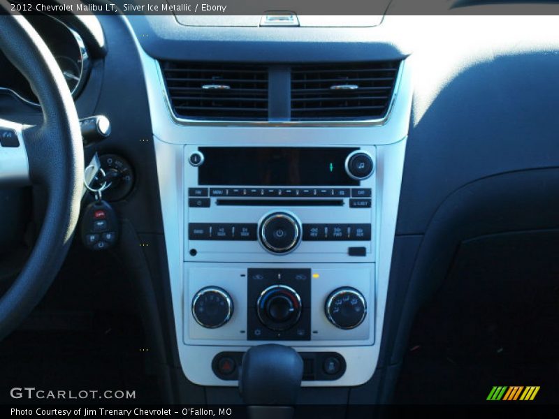 Silver Ice Metallic / Ebony 2012 Chevrolet Malibu LT