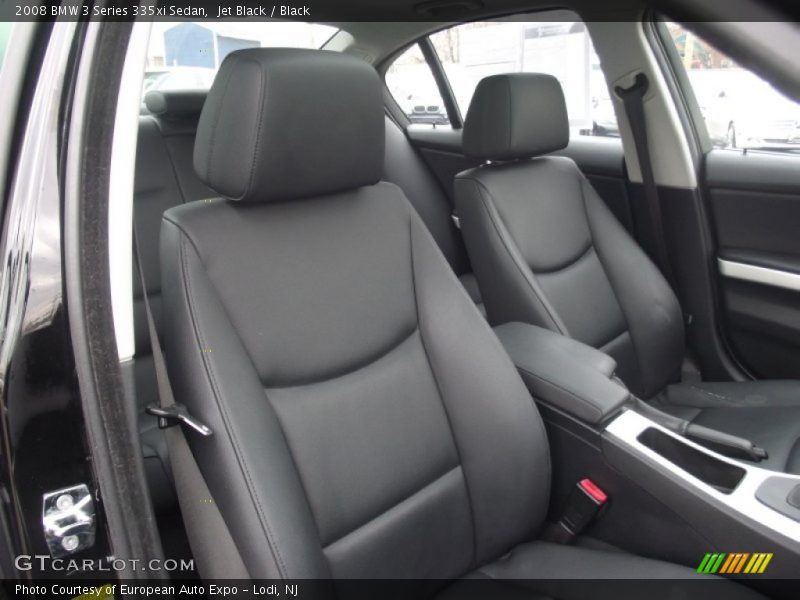 Jet Black / Black 2008 BMW 3 Series 335xi Sedan