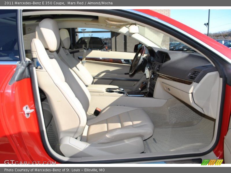 Mars Red / Almond/Mocha 2011 Mercedes-Benz E 350 Coupe