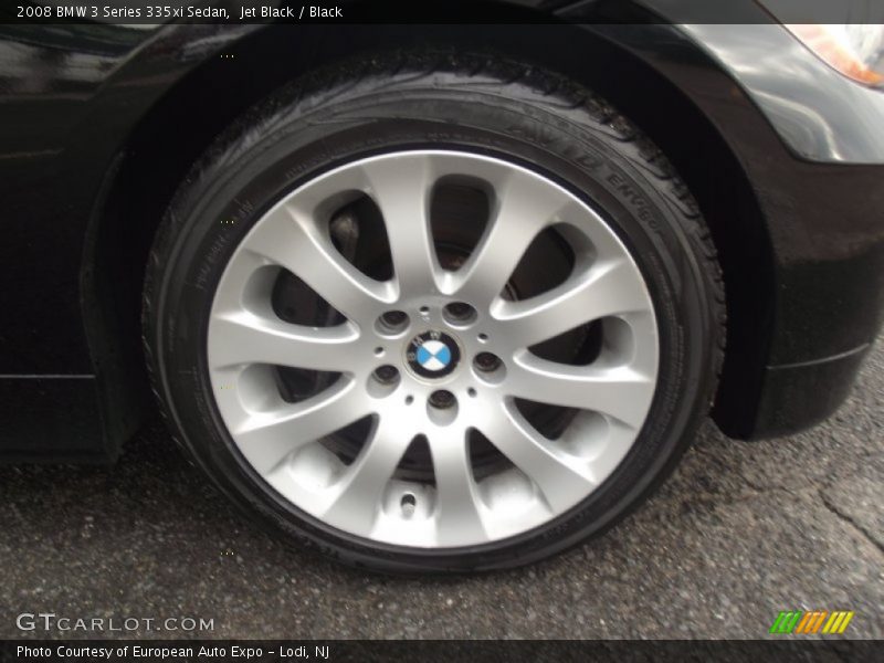 Jet Black / Black 2008 BMW 3 Series 335xi Sedan