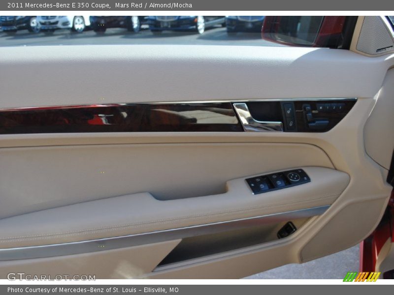 Mars Red / Almond/Mocha 2011 Mercedes-Benz E 350 Coupe