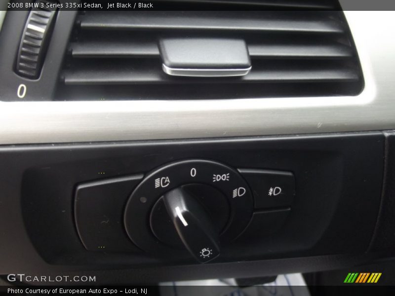 Jet Black / Black 2008 BMW 3 Series 335xi Sedan