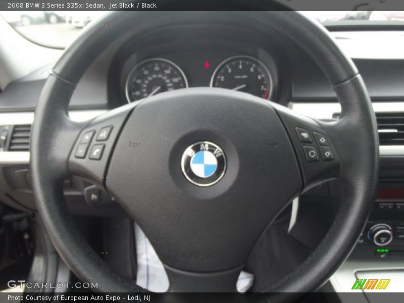 Jet Black / Black 2008 BMW 3 Series 335xi Sedan