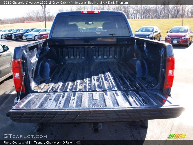 Imperial Blue Metallic / Dark Titanium 2010 Chevrolet Silverado 1500 LS Crew Cab 4x4