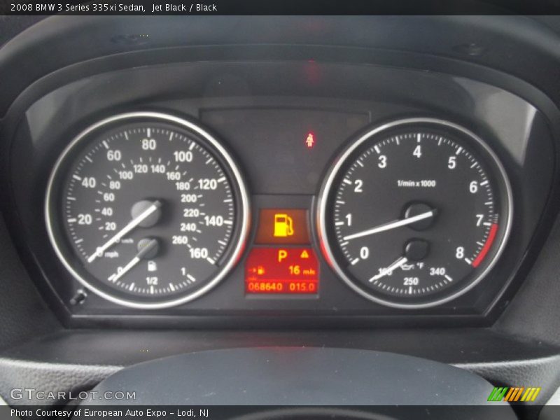 Jet Black / Black 2008 BMW 3 Series 335xi Sedan