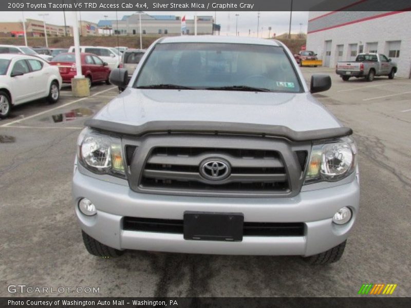 Silver Streak Mica / Graphite Gray 2009 Toyota Tacoma V6 TRD Access Cab 4x4