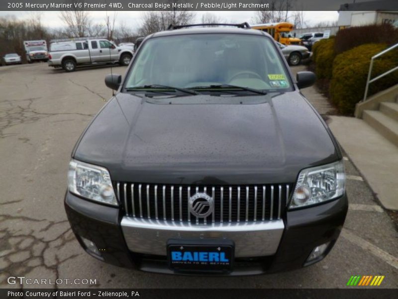 Charcoal Beige Metallic / Pebble/Light Parchment 2005 Mercury Mariner V6 Premier 4WD