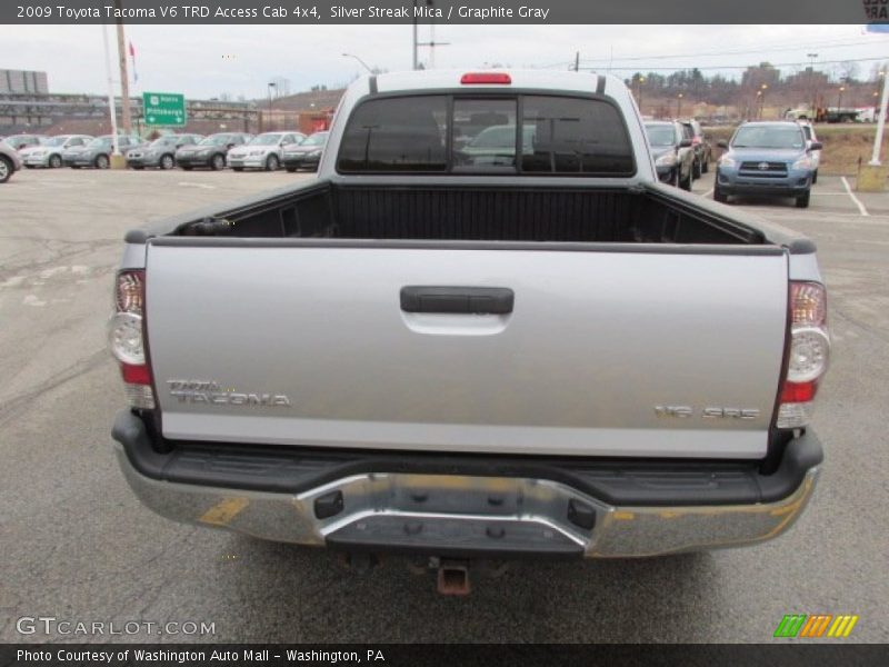 Silver Streak Mica / Graphite Gray 2009 Toyota Tacoma V6 TRD Access Cab 4x4