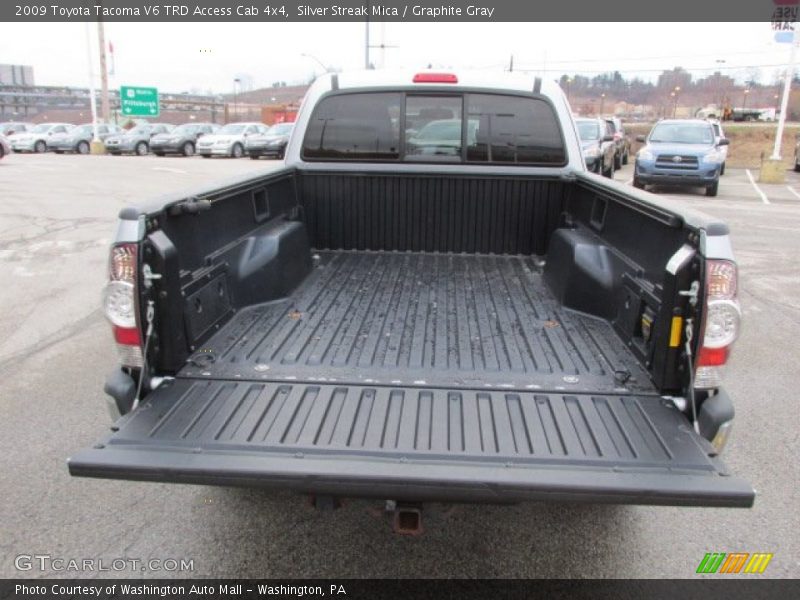 Silver Streak Mica / Graphite Gray 2009 Toyota Tacoma V6 TRD Access Cab 4x4