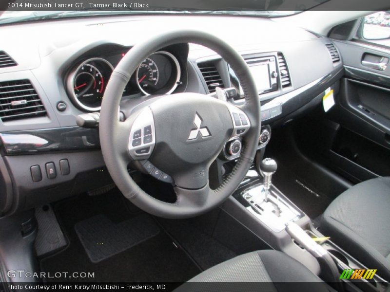 Black Interior - 2014 Lancer GT 