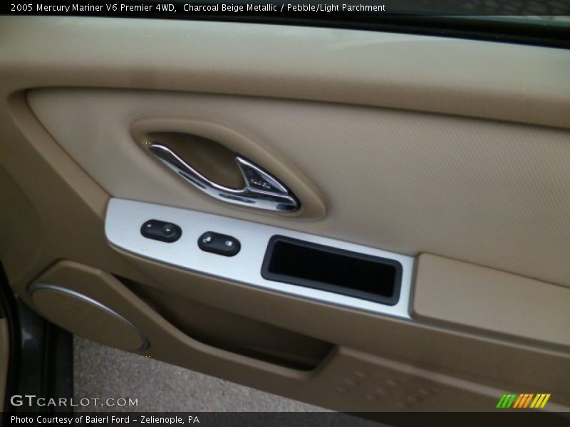 Charcoal Beige Metallic / Pebble/Light Parchment 2005 Mercury Mariner V6 Premier 4WD