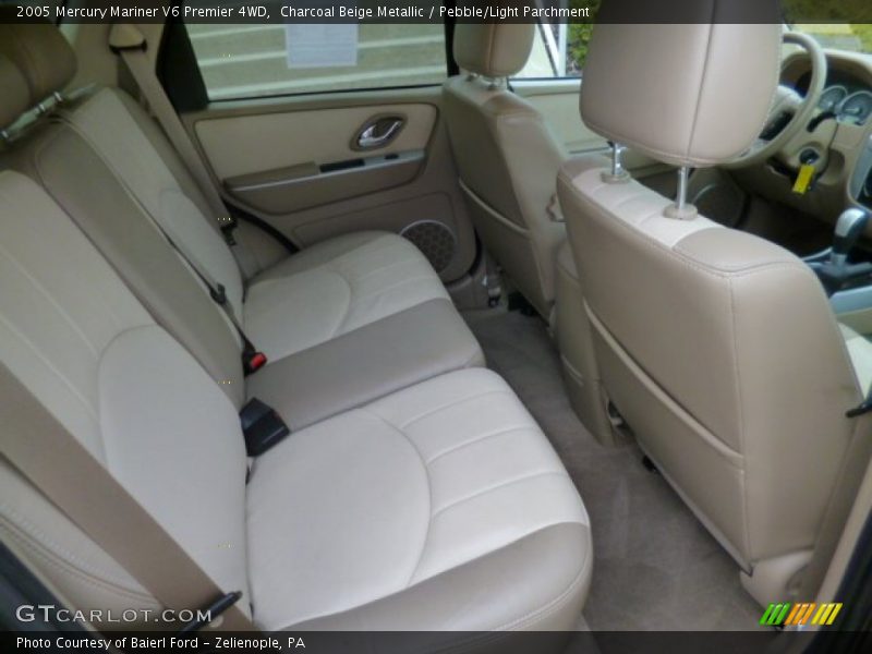 Charcoal Beige Metallic / Pebble/Light Parchment 2005 Mercury Mariner V6 Premier 4WD