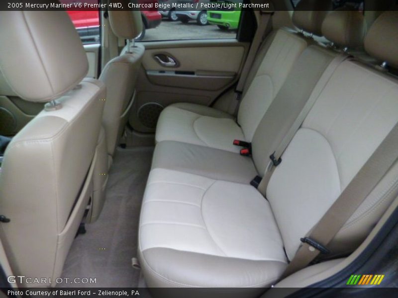 Charcoal Beige Metallic / Pebble/Light Parchment 2005 Mercury Mariner V6 Premier 4WD