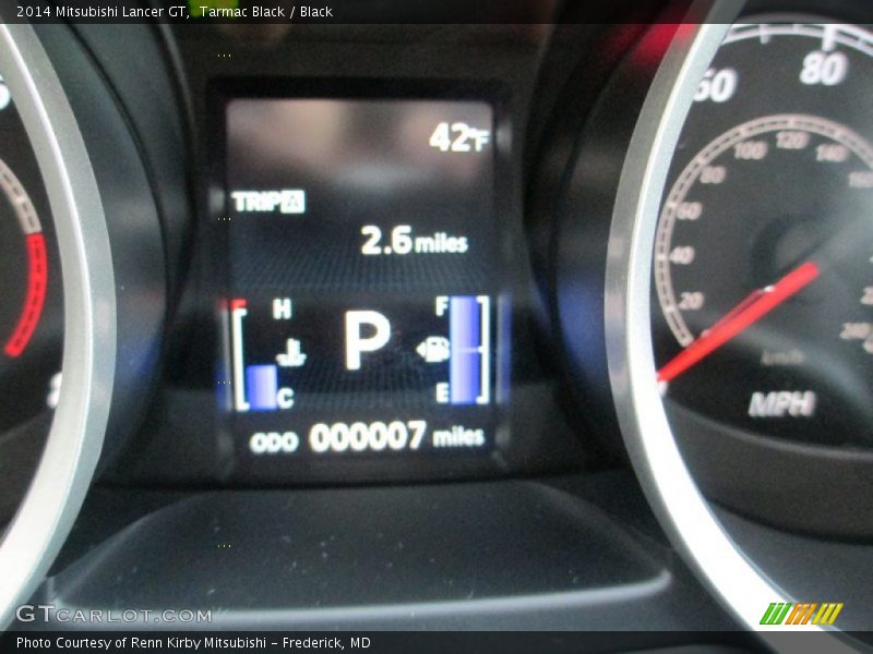 Tarmac Black / Black 2014 Mitsubishi Lancer GT