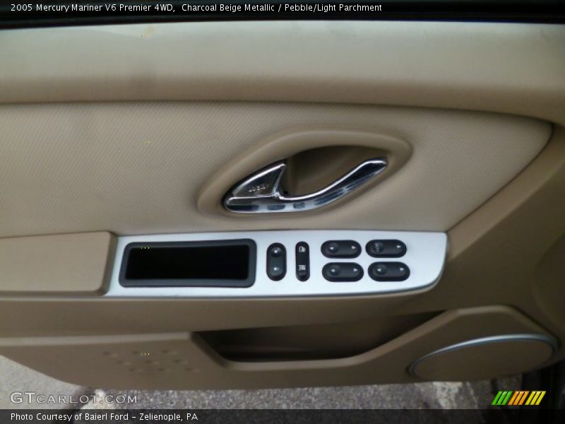 Charcoal Beige Metallic / Pebble/Light Parchment 2005 Mercury Mariner V6 Premier 4WD
