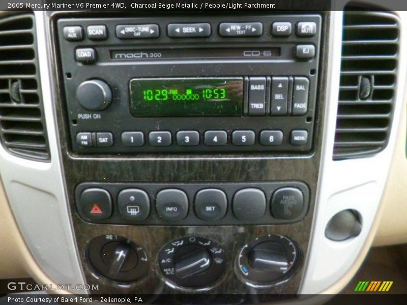 Charcoal Beige Metallic / Pebble/Light Parchment 2005 Mercury Mariner V6 Premier 4WD