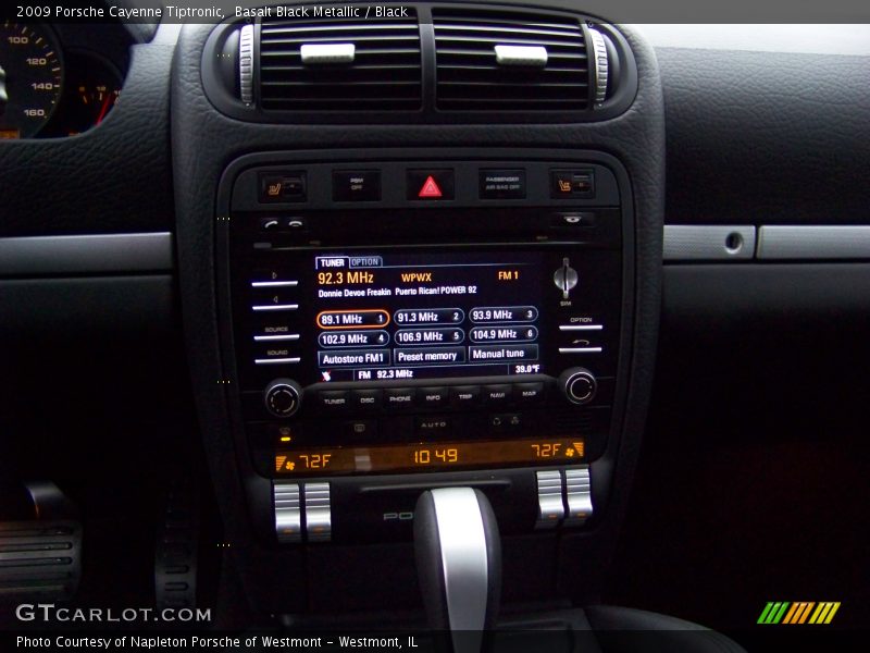 Basalt Black Metallic / Black 2009 Porsche Cayenne Tiptronic