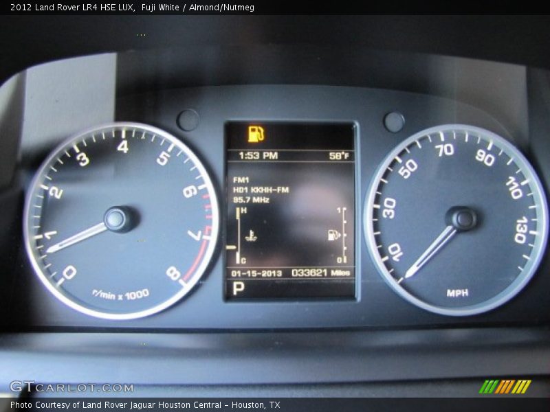 Fuji White / Almond/Nutmeg 2012 Land Rover LR4 HSE LUX