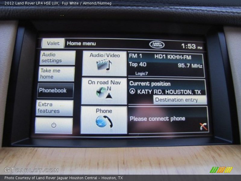 Fuji White / Almond/Nutmeg 2012 Land Rover LR4 HSE LUX