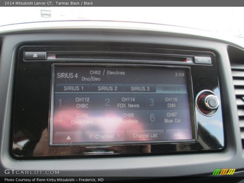 Tarmac Black / Black 2014 Mitsubishi Lancer GT