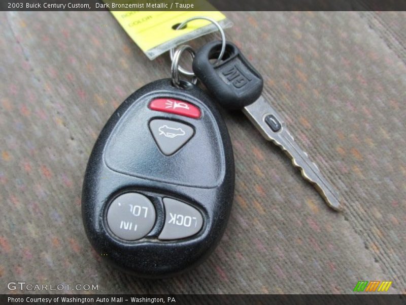 Dark Bronzemist Metallic / Taupe 2003 Buick Century Custom