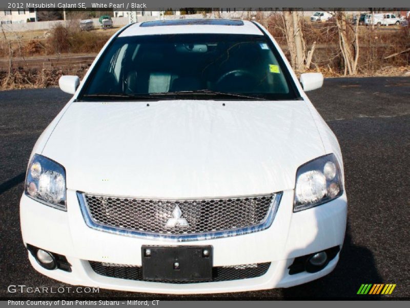 White Pearl / Black 2012 Mitsubishi Galant SE