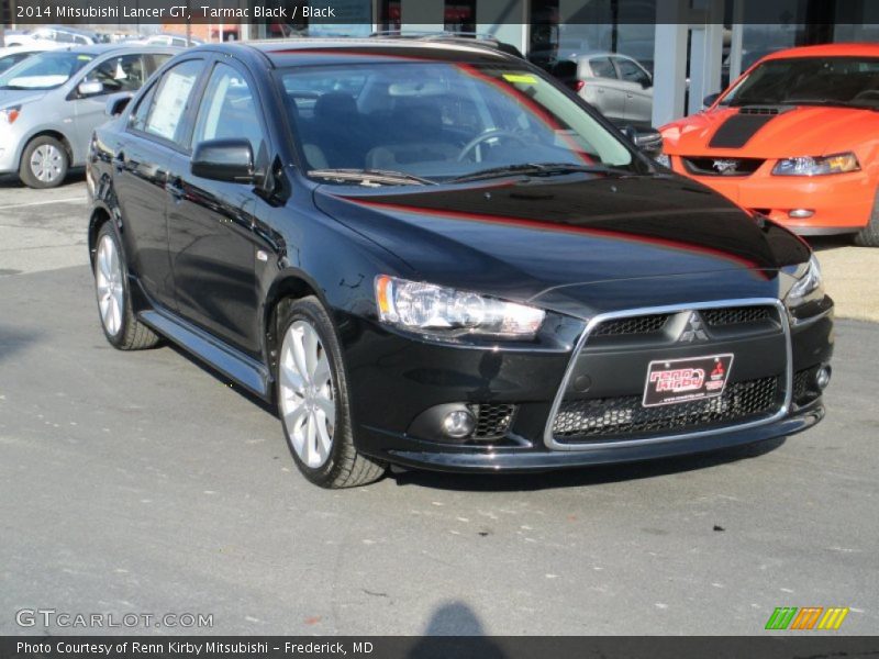 Tarmac Black / Black 2014 Mitsubishi Lancer GT