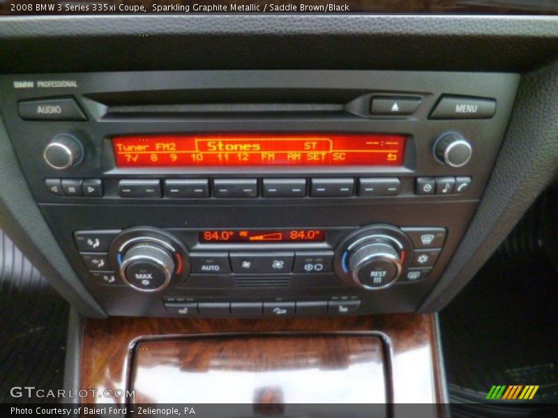 Sparkling Graphite Metallic / Saddle Brown/Black 2008 BMW 3 Series 335xi Coupe