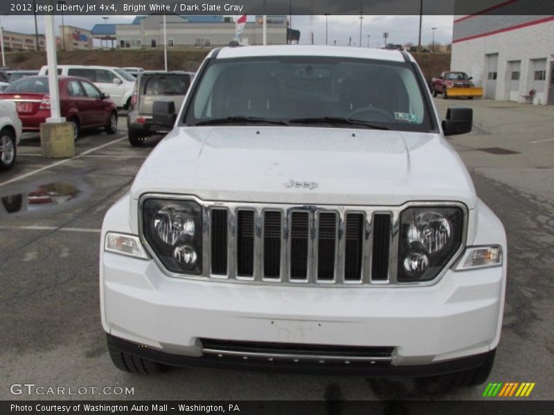 Bright White / Dark Slate Gray 2012 Jeep Liberty Jet 4x4