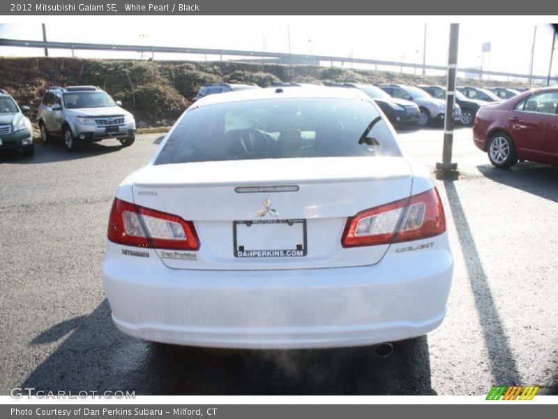 White Pearl / Black 2012 Mitsubishi Galant SE