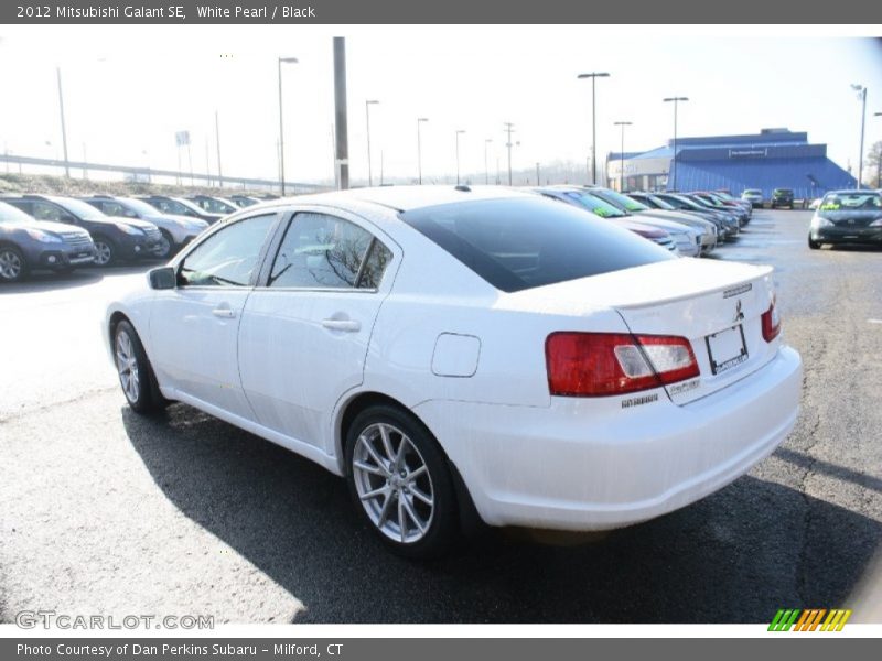 White Pearl / Black 2012 Mitsubishi Galant SE