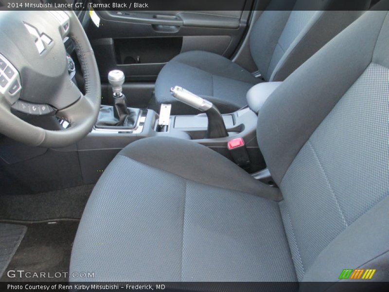 Tarmac Black / Black 2014 Mitsubishi Lancer GT