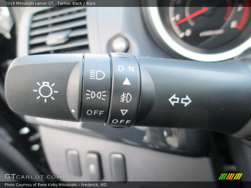 Controls of 2014 Lancer GT