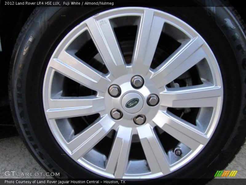 Fuji White / Almond/Nutmeg 2012 Land Rover LR4 HSE LUX