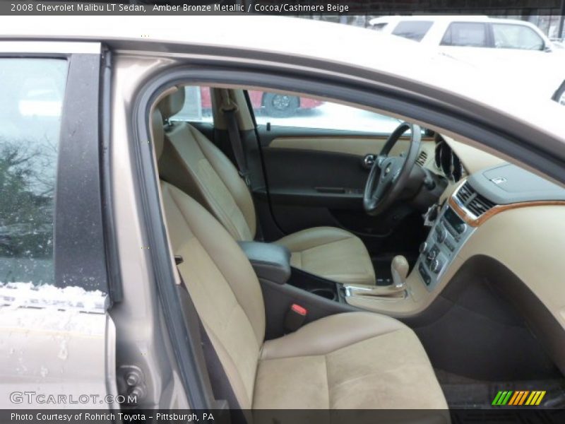 Amber Bronze Metallic / Cocoa/Cashmere Beige 2008 Chevrolet Malibu LT Sedan