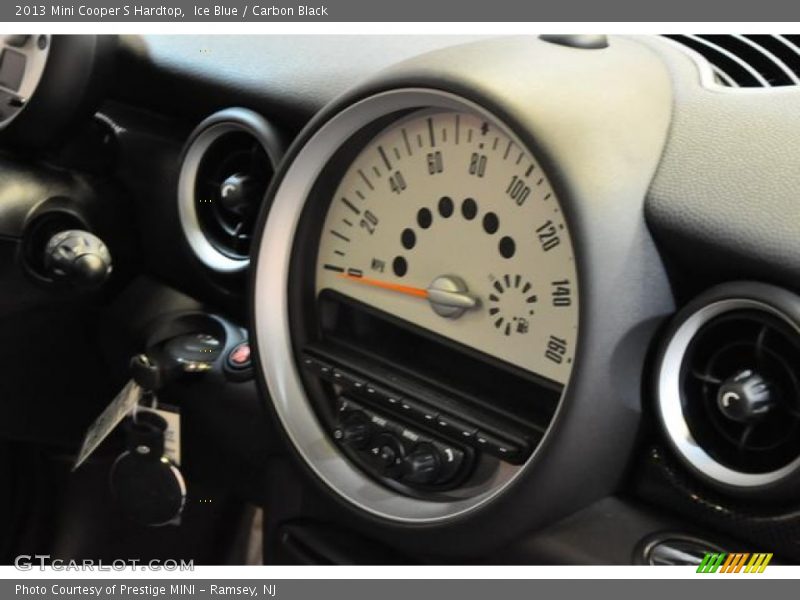 Ice Blue / Carbon Black 2013 Mini Cooper S Hardtop