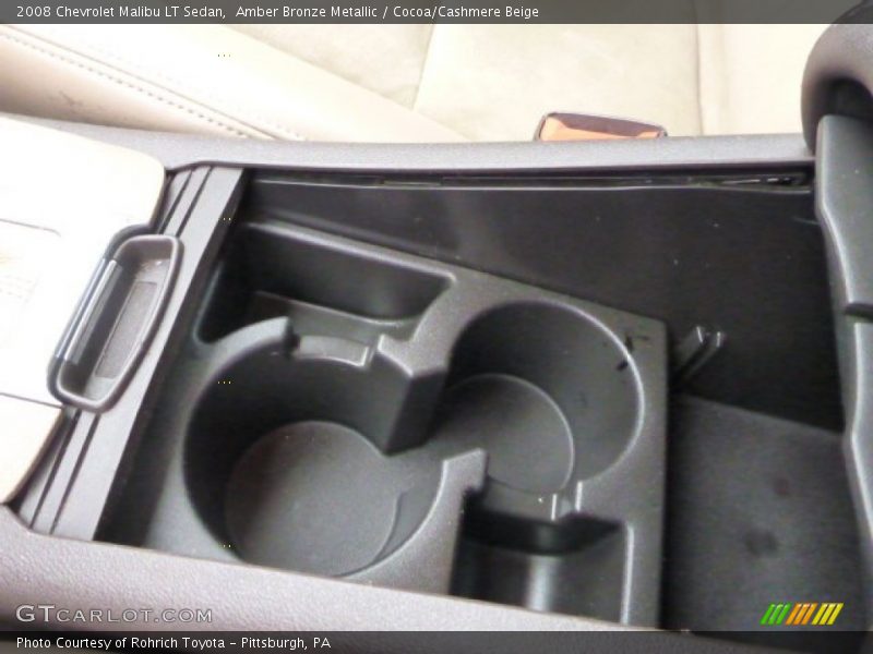 Amber Bronze Metallic / Cocoa/Cashmere Beige 2008 Chevrolet Malibu LT Sedan
