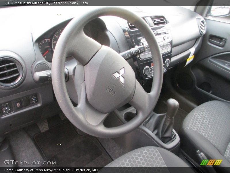 Black Interior - 2014 Mirage DE 