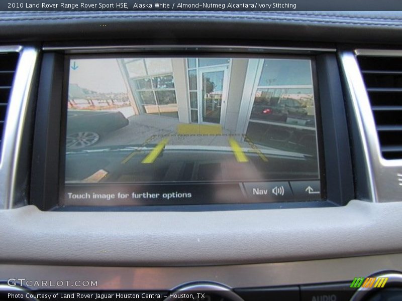 Alaska White / Almond-Nutmeg Alcantara/Ivory Stitching 2010 Land Rover Range Rover Sport HSE