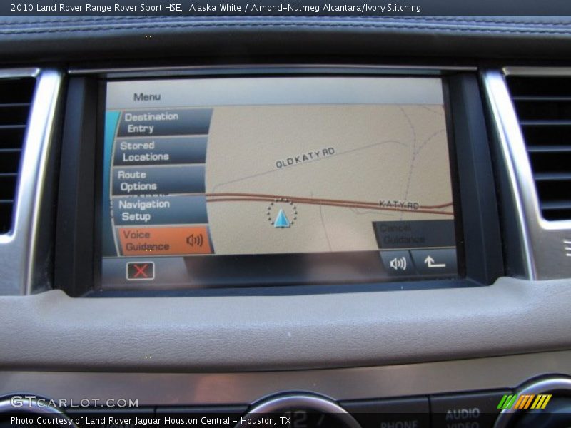 Alaska White / Almond-Nutmeg Alcantara/Ivory Stitching 2010 Land Rover Range Rover Sport HSE