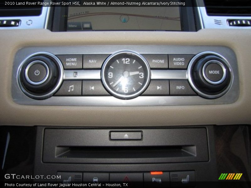 Alaska White / Almond-Nutmeg Alcantara/Ivory Stitching 2010 Land Rover Range Rover Sport HSE