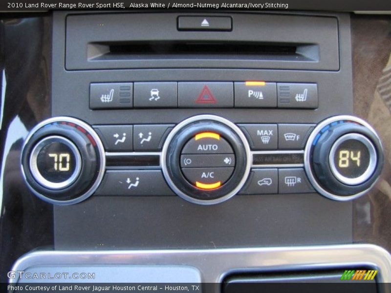 Alaska White / Almond-Nutmeg Alcantara/Ivory Stitching 2010 Land Rover Range Rover Sport HSE