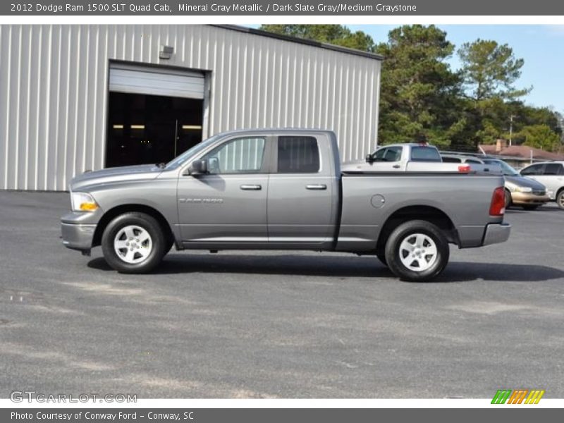  2012 Ram 1500 SLT Quad Cab Mineral Gray Metallic