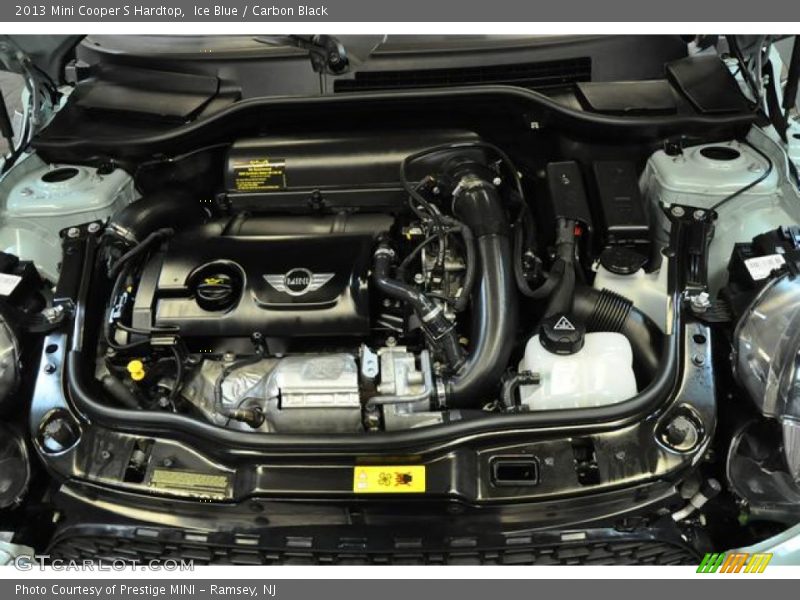 Ice Blue / Carbon Black 2013 Mini Cooper S Hardtop