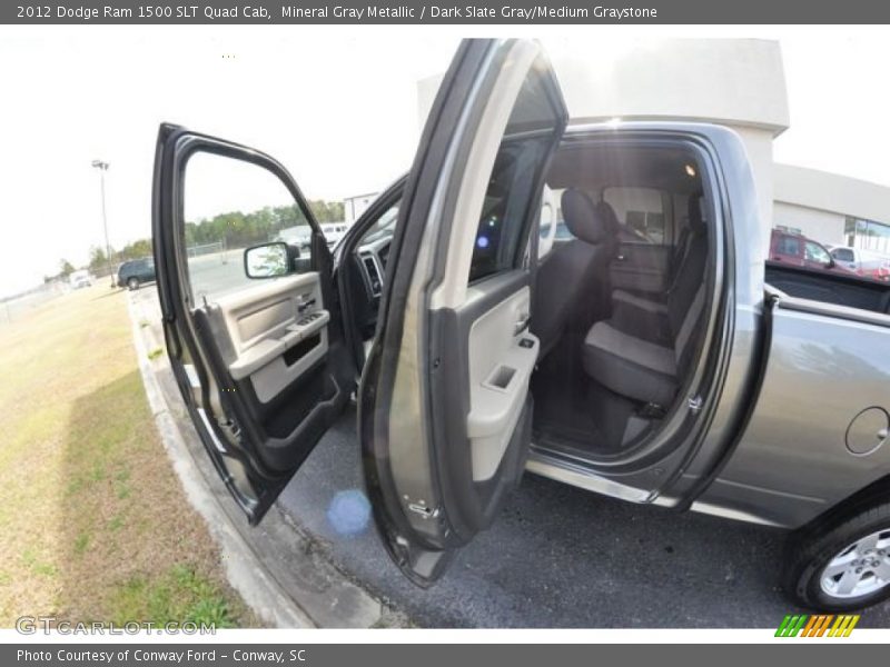Mineral Gray Metallic / Dark Slate Gray/Medium Graystone 2012 Dodge Ram 1500 SLT Quad Cab