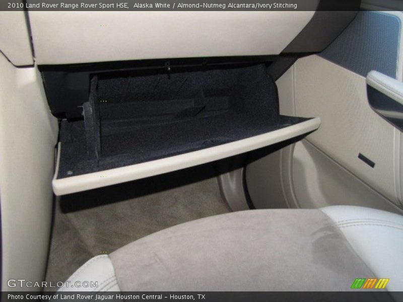 Alaska White / Almond-Nutmeg Alcantara/Ivory Stitching 2010 Land Rover Range Rover Sport HSE