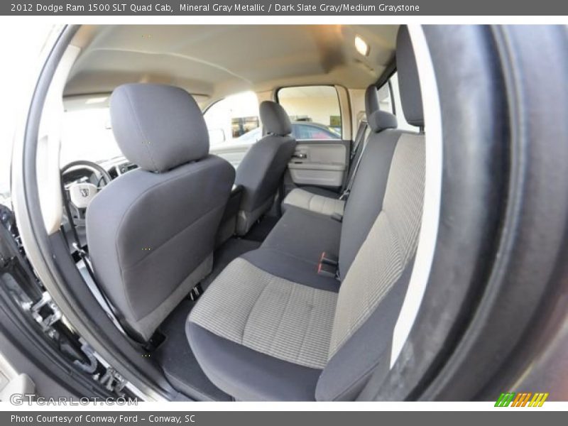 Mineral Gray Metallic / Dark Slate Gray/Medium Graystone 2012 Dodge Ram 1500 SLT Quad Cab