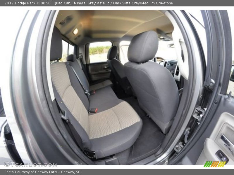 Mineral Gray Metallic / Dark Slate Gray/Medium Graystone 2012 Dodge Ram 1500 SLT Quad Cab