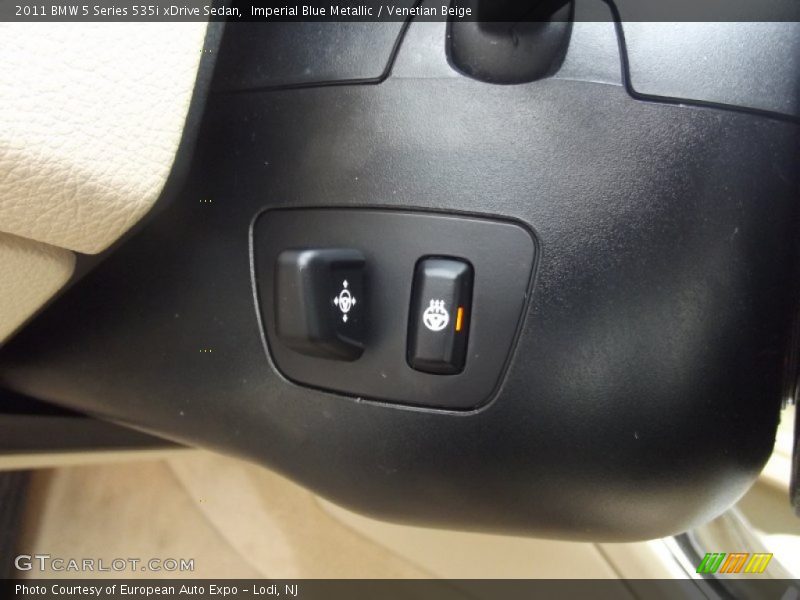 Imperial Blue Metallic / Venetian Beige 2011 BMW 5 Series 535i xDrive Sedan