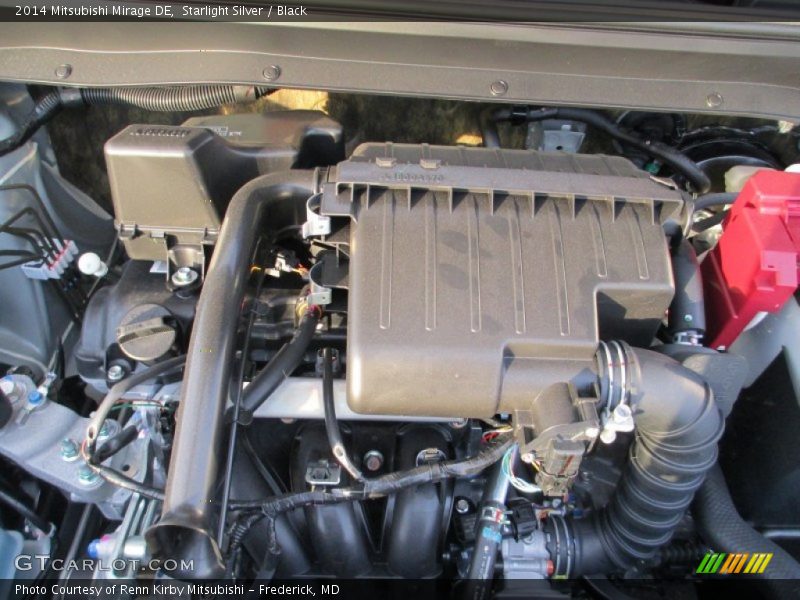  2014 Mirage DE Engine - 1.2 Liter DOHC 12-Valve MIVEC 3 Cylinder